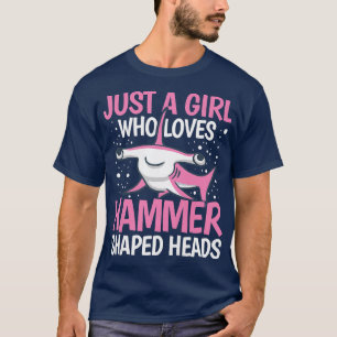 ハマー素晴らしヘッドシャークデザインのためのハマーヘッドシャーク Tシャツ