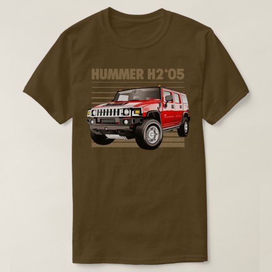 ハマーH2 Tシャツ (デザイン正面)