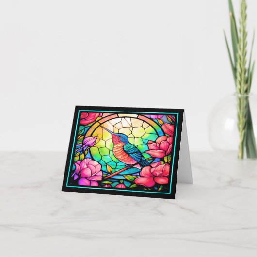 ハミかわいらしドリ サンキューカード (正面)