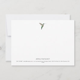 ハミエレガントドリ ノートカード