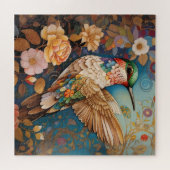 ハミカラフル飛んでいるパターン(の模様が)あるドリ ジグソーパズル (横)