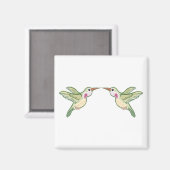 ハミキスをするドリ マグネット (正面/裏面)