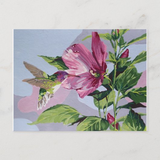 ハミズリ絵を描バン ポストカード (正面)