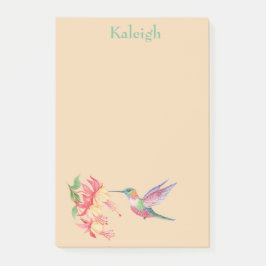 ハミパーソナライズされたドリと花それを投稿するメモ ポストイット