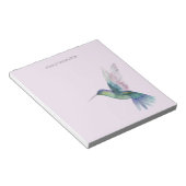 ハミパーソナライズされたドリの水色 ノートパッド (アングル)