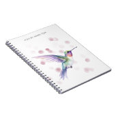 ハミパーソナライズされたドリの水色 ノートブック (右側)