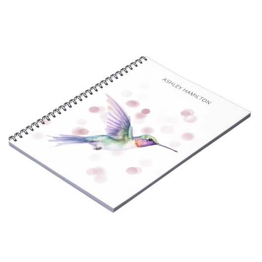 ハミパーソナライズされたドリの水色 ノートブック (左側)