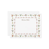 ハミパーソナライズされたドリ ノートカード (正面/裏面インサイチュ)