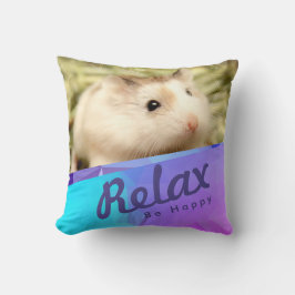 ハミビル – かわいいハムスタージオデザイン クッション