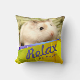 ハミビル – かわいいハムスタージオデザイン クッション