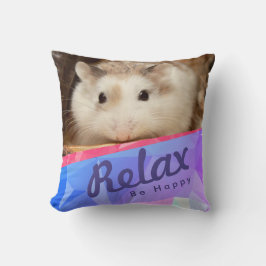 ハミビル – かわいいハムスタージオデザイン クッション