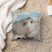 ハミビル – かわいいハムスター クッション (ブランケット)