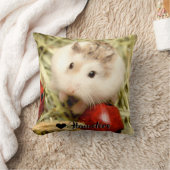 ハミビル – かわいいハムスター クッション (ブランケット)