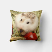 ハミビル – かわいいハムスター クッション (裏面)