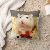 ハミビル – かわいいハムスター クッション (ブランケット)