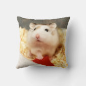 ハミビル – かわいいハムスター クッション (裏面)