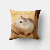 ハミビル – かわいいハムスター クッション (裏面)