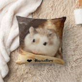 ハミビル – かわいいハムスター クッション (ブランケット)