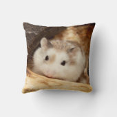 ハミビル – かわいいハムスター クッション (裏面)