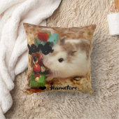 ハミビル – かわいいハムスター クッション (ブランケット)