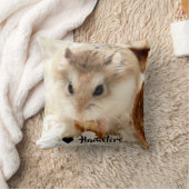 ハミビル – かわいいハムスター クッション (ブランケット)
