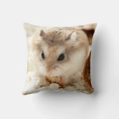 ハミビル – かわいいハムスター クッション (裏面)
