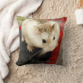 ハミビル – かわいいハムスター クッション (ブランケット)