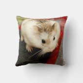 ハミビル – かわいいハムスター クッション (裏面)