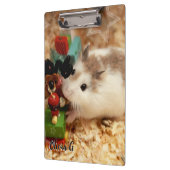 ハミビル – かわいいハムスター クリップボード (左)