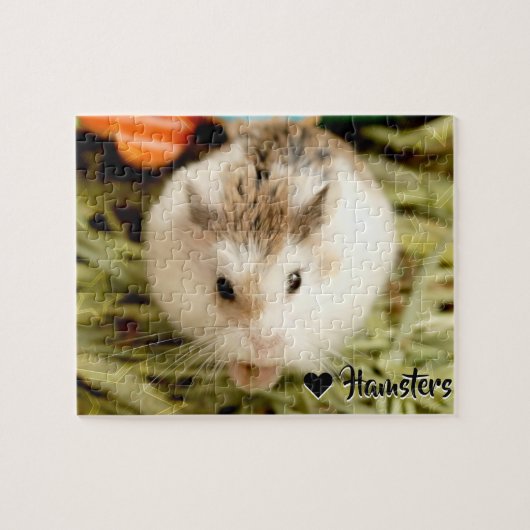 ハミビル – かわいいハムスター ジグソーパズル (横)