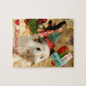 ハミビル – かわいいハムスター ジグソーパズル (横)