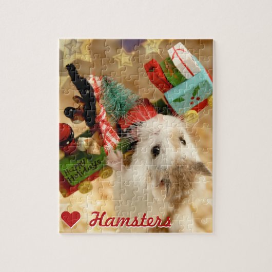 ハミビル – かわいいハムスター ジグソーパズル (縦)