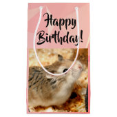 ハミビル – かわいいハムスター スモールペーパーバッグ (正面)