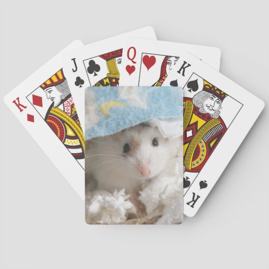 ハミビル – かわいいハムスター トランプ (裏面)