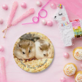 ハミビル – かわいいハムスター ペーパープレート (パーティー)