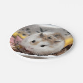 ハミビル – かわいいハムスター ペーパープレート (アングル)