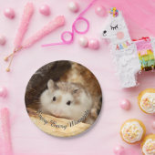ハミビル – かわいいハムスター ペーパープレート (パーティー)