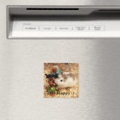 ハミビル – かわいいハムスター マグネット (インサイチュ (食洗機))