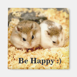 ハミビル – かわいいハムスター マグネット