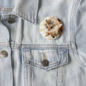 ハミビル – かわいいハムスター 缶バッジ (インサイチュ)