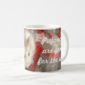 ハミビル – ハムスター・パジャマ コーヒーマグカップ (正面右)