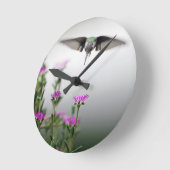 ハミユニークドリ ラウンド壁時計 (傾斜)