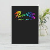 ハミルトンだからわかるやつ 招待状 (スタンド正面)