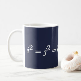 ハミルトンの四元数科学の数学マグ コーヒーマグカップ