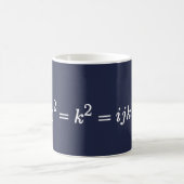 ハミルトンの四元数科学の数学マグ コーヒーマグカップ (中央)