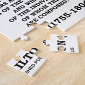 ハミルトンは決して完全な仕事の不完全な人を期待しません ジグソーパズル (側面)