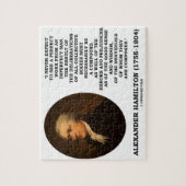 ハミルトンは決して完全な仕事の不完全な人を期待しません ジグソーパズル (縦)