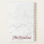 ハミルトンを上げる プランナー手帳 (裏面)