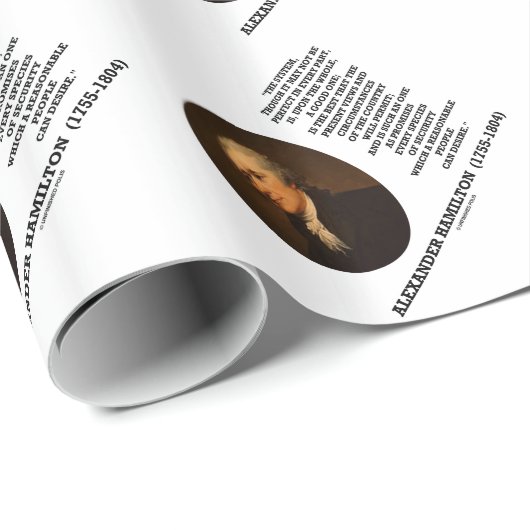 ハミルトンシステムよい1つの引用文完全がないため ラッピングペーパー (ロールコーナー)