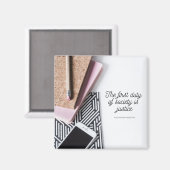 ハミルトンジャスティスデューティソサエティ感動的引用文 マグネット (正面/裏面)